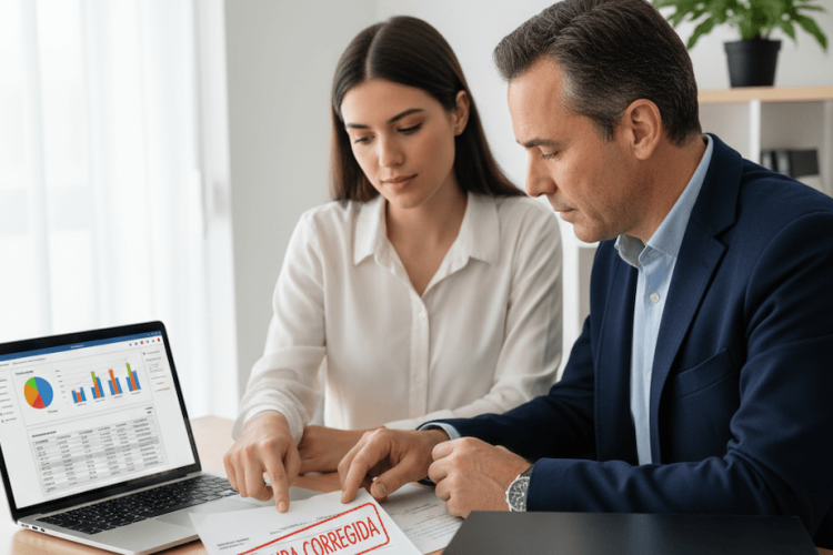 Factura rectificativa: cuándo hacerla, cómo rellenarla y errores que te pueden costar una sanción